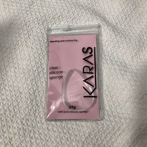 Silicone makeup applicator